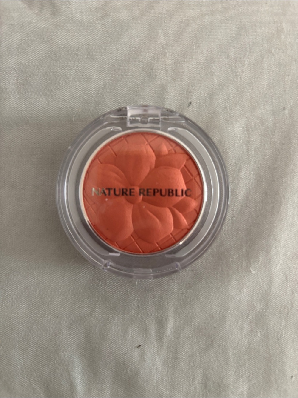 Nature Republic Baked Blusher 02Lovely Tulip - Coral Orange